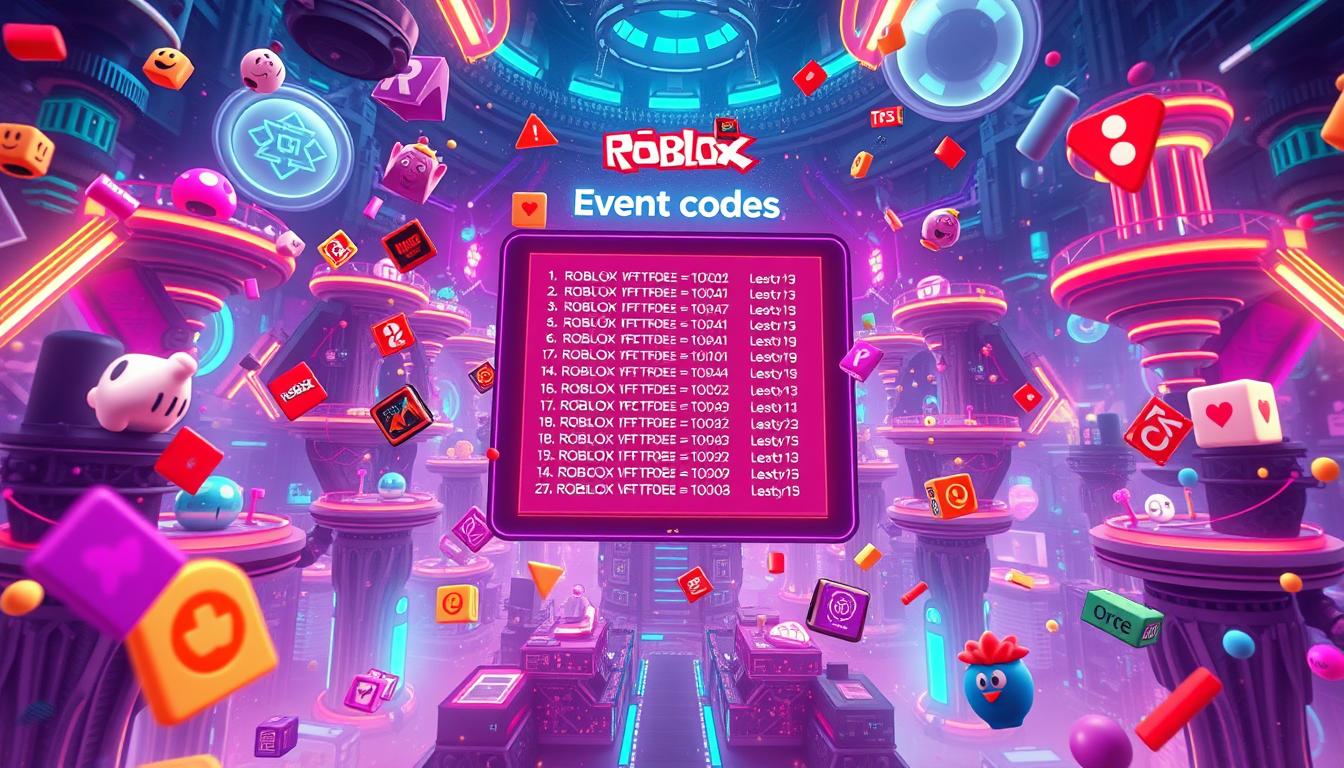 Roblox event codes