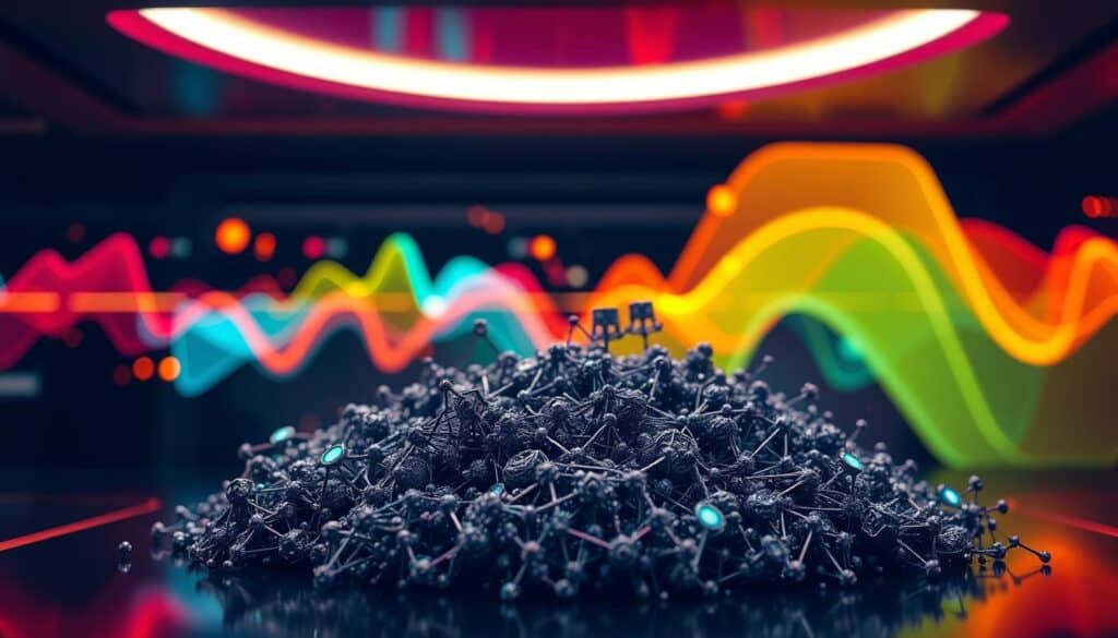 A dynamic and immersive visualization of the current trending topics on Reddit. Set against a sleek, modern backdrop, a series of colorful, abstract shapes and geometric patterns pulsate with energy, representing the constant flow of information, discussions, and engagement across various subreddits. The foreground features a central, highly detailed and textured visualization of the most popular and engaging topics, with interconnected nodes and links that suggest the interconnectedness of the Reddit community. Subtle lighting and depth of field create a sense of depth and focus, drawing the viewer's attention to the central elements. The overall mood is one of vibrancy, relevance, and the ever-evolving nature of the Reddit landscape, perfectly capturing the essence of "Using Reddit for news, trends, and current events". A dynamic and immersive visualization of the current trending topics on Reddit. Set against a sleek, modern backdrop, a series of colorful, abstract shapes and geometric patterns pulsate with energy, representing the constant flow of information, discussions, and engagement across various subreddits. The foreground features a central, highly detailed and textured visualization of the most popular and engaging topics, with interconnected nodes and links that suggest the interconnectedness of the Reddit community. Subtle lighting and depth of field create a sense of depth and focus, drawing the viewer's attention to the central elements. The overall mood is one of vibrancy, relevance, and the ever-evolving nature of the Reddit landscape, perfectly capturing the essence of "Using Reddit for news, trends, and current events".