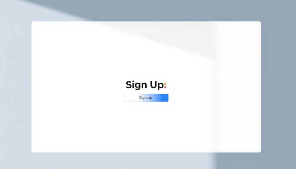 A modern, minimalist sign-up screen for the Threads social messaging app. A clean, simple interface fills the frame, with a crisp white background and a subtle gradient. In the center, a bold "Sign Up" call-to-action button invites the user to begin their Threads journey. Surrounding the button, elegant icons and text fields capture essential profile details. The overall aesthetic is sleek, inviting, and true to Threads' branding - conveying a sense of connection, community, and the future of social networking. A modern, minimalist sign-up screen for the Threads social messaging app. A clean, simple interface fills the frame, with a crisp white background and a subtle gradient. In the center, a bold "Sign Up" call-to-action button invites the user to begin their Threads journey. Surrounding the button, elegant icons and text fields capture essential profile details. The overall aesthetic is sleek, inviting, and true to Threads' branding - conveying a sense of connection, community, and the future of social networking.