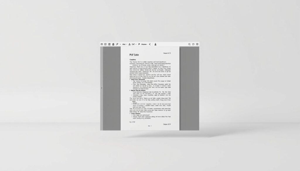 A professional, modern-looking PDF viewer interface with a clean, minimalist design. Set against a soft, neutral background, the viewer features a prominent document preview area, intuitive navigation controls, and a neatly organized toolbar with icons for common actions like zoom, rotate, and annotate. The layout is balanced and symmetrical, with a sense of depth and dimension created through subtle shadows and highlights. The overall tone is one of efficiency, functionality, and technological sophistication, reflecting the advanced capabilities of the PDF Viewer Pro application. A professional, modern-looking PDF viewer interface with a clean, minimalist design. Set against a soft, neutral background, the viewer features a prominent document preview area, intuitive navigation controls, and a neatly organized toolbar with icons for common actions like zoom, rotate, and annotate. The layout is balanced and symmetrical, with a sense of depth and dimension created through subtle shadows and highlights. The overall tone is one of efficiency, functionality, and technological sophistication, reflecting the advanced capabilities of the PDF Viewer Pro application.