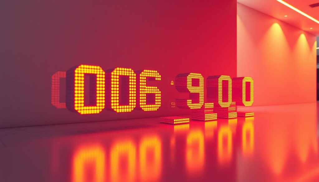 A vibrant visualization of accumulated travel miles, showcasing a dynamic display of glowing numerical data against a sleek, minimalist backdrop. Warm, diffused lighting illuminates a mesmerizing visualization of stacking, overlapping mile markers, conveying a sense of progress and financial growth. The composition features a clean, modern aesthetic, with a focus on the core numeric representation, emphasizing the core concept of "συγκέντρωση μιλίων" (accumulation of miles). The image should evoke a sense of financial empowerment and the excitement of earning and tracking travel rewards.
