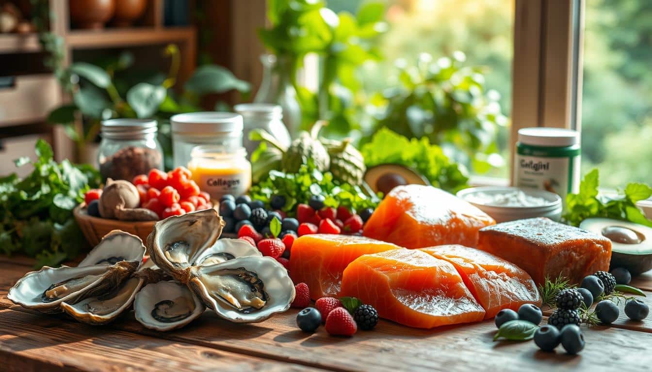 Natural foods rich in collagen