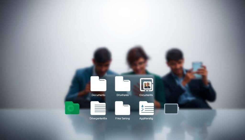 recurso de compartilhamento do Drive recurso de compartilhamento do Drive