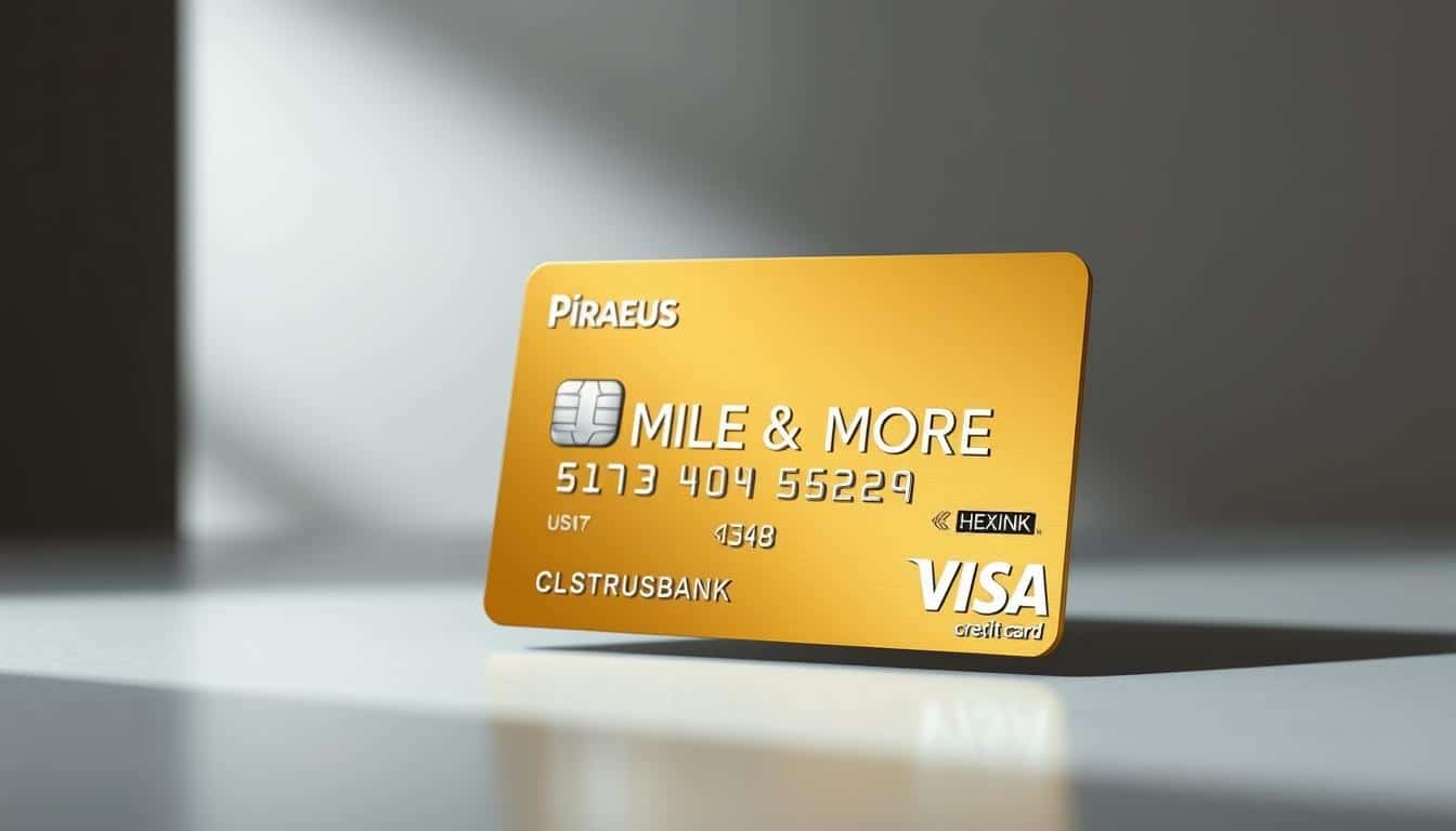κάρτα Piraeus Miles & More Visa Gold – Κερδίζει μίλια ταξιδιών.